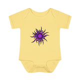 Purple Sun Infant Baby Rib Bodysuit