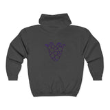 Emblem Unisex Heavy Blend™ Full Zip Hooded Sweatshirt