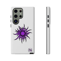The Creative Art Series: Purple Sun Tough Cases