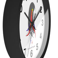 4th of July Lucy Wall Clock