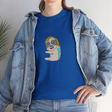 Sandy the Sloth Unisex Heavy Cotton Tee