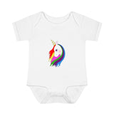 Lily the Unicorn Infant Baby Rib Bodysuit