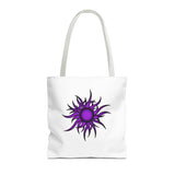 Purple Sun Tote Bag