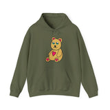 Peri Bear Unisex Heavy Blend™ Hooded Sweatshirt