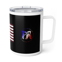 American Flag Insulated Coffee Mug, 10oz