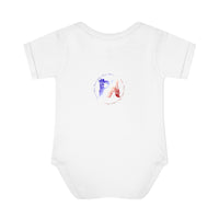 4th of July Lucy Infant Baby Rib Bodysuit