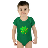Clover Infant Baby Rib Bodysuit
