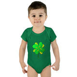 Clover Infant Baby Rib Bodysuit