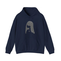 Graphite Lucy Unisex Heavy Blend™ Hooded Sweatshirt