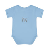 Graphite Lucy Infant Baby Rib Bodysuit