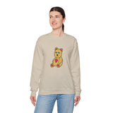Peri Bear Unisex Heavy Blend™ Crewneck Sweatshirt