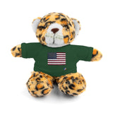 American Flag Stuffed Animals with Tee