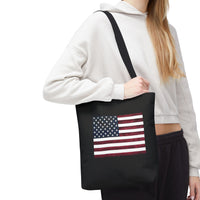 American Flag Tote Bag