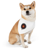 The Creative Art Series: Orange Star Pet Bandana Collar