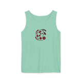 Spiral Red Unisex Garment-Dyed Tank Top