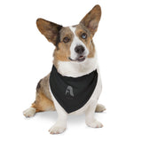 Peri Arts Brand Logo: Graphite Lucy Pet Bandana Collar