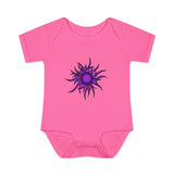 Purple Sun Infant Baby Rib Bodysuit
