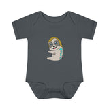 Sandy thw Sloth Infant Baby Rib Bodysuit