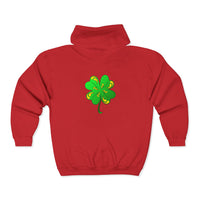 Clover Unisex Heavy Blend™ Full Zip Hooded Sweatshirt