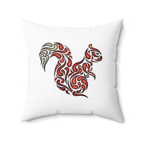 Squirrel Spun Polyester Square Pillow