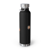 Frank and Penelope Copper Vacuum Insulated Bottle, 22oz