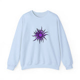 Purple Sun Unisex Heavy Blend™ Crewneck Sweatshirt