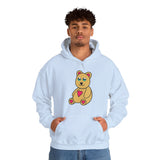 Peri Bear Unisex Heavy Blend™ Hooded Sweatshirt