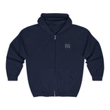 Graphite Lucy Unisex Heavy Blend™ Full Zip Hooded Sweatshirt