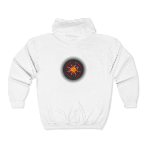 Orange Star Unisex Heavy Blend™ Full Zip Hooded Sweatshirt