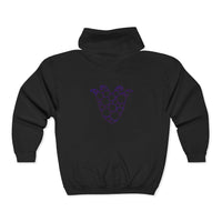 Emblem Unisex Heavy Blend™ Full Zip Hooded Sweatshirt