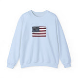 American Flag Unisex Heavy Blend™ Crewneck Sweatshirt