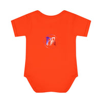 AMerican Flag Infant Baby Rib Bodysuit