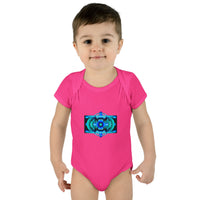 Classic Blue Infant Baby Rib Bodysuit