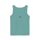Teal Hex Unisex Garment-Dyed Tank Top