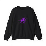 Purple Sun Unisex Heavy Blend™ Crewneck Sweatshirt