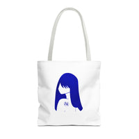 Blue Lucy Tote Bag