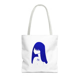 Blue Lucy Tote Bag
