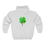 Clover Unisex Heavy Blend™ Full Zip Hooded Sweatshirt