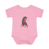 4th of July Lucy Infant Baby Rib Bodysuit