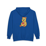 Peri Bear Unisex Heavy Blend™ Full Zip Hooded Sweatshirt