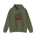 Spiral Red Unisex Heavy Blend™ Hooded Sweatshirt
