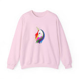 Lily the Unicorn Unisex Heavy Blend™ Crewneck Sweatshirt