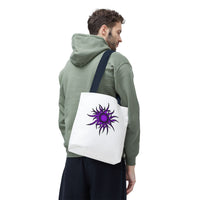 Purple Sun Tote Bag