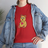 Peri Bear Unisex Heavy Cotton Tee