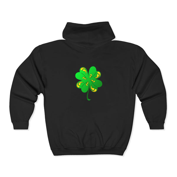 Clover Unisex Heavy Blend™ Full Zip Hooded Sweatshirt