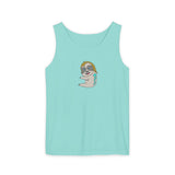 Sandy the Sloth Unisex Garment-Dyed Tank Top