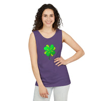 Clover Unisex Garment-Dyed Tank Top