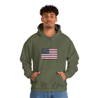American Flag Unisex Heavy Blend™ Hooded Sweatshirt
