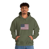 American Flag Unisex Heavy Blend™ Hooded Sweatshirt
