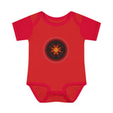 Orange Star Infant Baby Rib Bodysuit